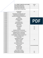 Negative Area List