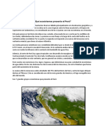 Ecosistema Del Peru