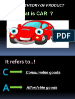 Car Theory of Product 1