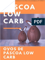 C Receita de Ovo de Pascoa Low Carb