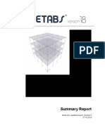 Summary Report: Model File: Guwahati Project1, Revision 0