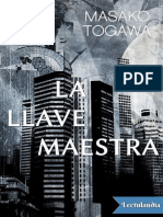 La Llave Maestra - Masako Togawa @librogram1