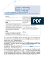 Omega-3 and Polyunsaturated Fat For Prevention of Depression and Anxiety Symptoms: Systematic Review and Meta-Analysis of Randomised Trials