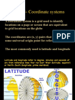 Chapter 3-Coordinate Systems