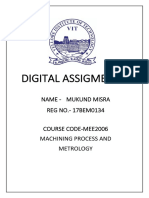 Digital Assigment-2: Name - Mukund Misra REG NO.-17BEM0134