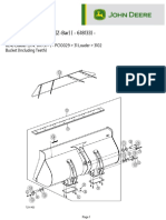 Pin-On Bucket (3.5 Yd ) (Z-Bar) ( - 618133) - ST156361: Parts List