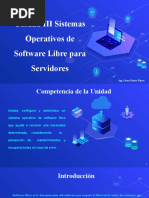 Sistemas Operativos de Software Libre para Servidores