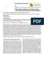 Solidification and Filling Related Defects Analysis Using Casting Simulation Technique With Experimental Validation