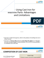 Topic - Using Cast Iron For Machine Parts