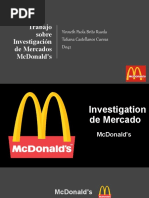 Investigacion de Mercados McDonald's