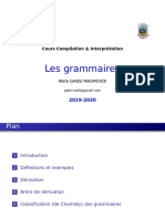 Compilation - Les Grammaires PDF