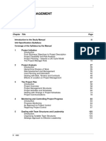 ABE Level 6 Project Management Study Manual