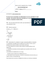 Taller Matematicas