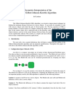 A Geometric Interpretation of The Boolean Gilbert-Johnson-Keerthi Algorithm