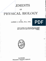 Elements of Physical Biology - Lotka