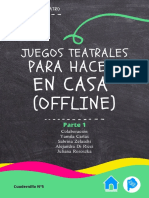 Cuadernillo #5 - Juegos Teatrales para Aprender en Casa (Offline)