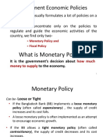 Government Economic Policies: What Is Monetary Policy?