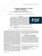 Cell and Organ Printing 1: Protein and Cell Printers: W. Cris Wilson, Jr. Thomas Boland