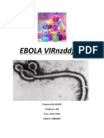 Ebola Virnzddfus: Prepared by BLACK Professor: NB Year: 2019-2020 Subject: HDFHDFHD