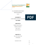 Civil Engineering Department Bridge Engineering CE 523: Assignment # 1