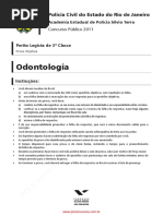 Peritolegista Prova 003 Odontologia