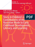 Story in Children's Lives: Contributions of The Narrative Mode To Early Childhood Development, Literacy, and Learning