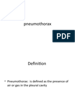 Pneumothorax