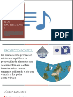 Clasificación de Proyecciones Conicas