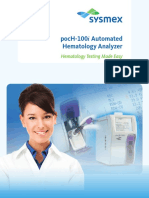 Poch-100 Hematology Analyzer: I Automated