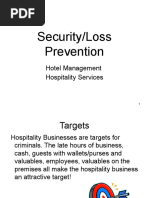 Chapter 4 - HOSPITALITY OPERATION