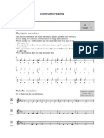 Violin Sightreading GR 1