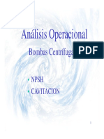 Analisis Operacional Bombas Upb