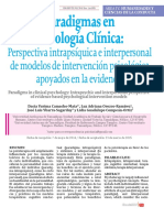 Paradigma en Psicolgia Clinica