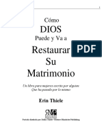 Restaurar MATRIMONIO