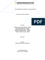 Inventario de Desarrollo Battelle INFORME