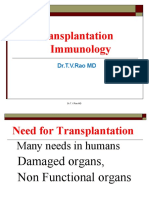 Transplantation Immunology: Dr.T.V.Rao MD