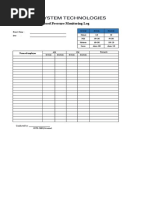 BP Monitoring Log - Revised