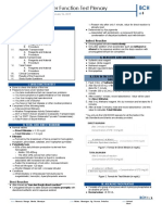 5.01 Liver Function Test Plenary: Outline