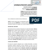 Casación Laboral #12439-2017 La Libertad PDF