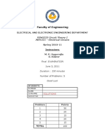 EENG223 Final Solutions PDF