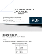 Numerical Methods With Applications