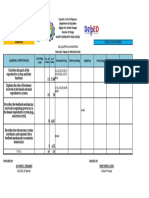 SCHOOL YEAR 2019-2020 3Rd Quarter Examinations: Republic of The Philippines