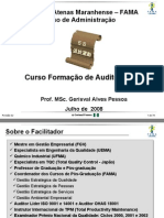 Curso de Formação Auditores de 5S