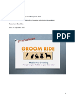 Business Plan For Mobile Pets Grooming I PDF