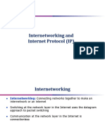 Internetworking and IP