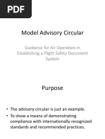 Guidance For Air Operators in Establishing A Flight Safety Document System PDF