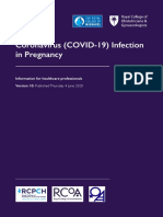 Coronavirus (COVID-19) Infection in Pregnancy: Information For Healthcare Professionals