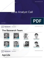 The Block Research June Analyst Call