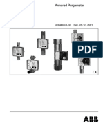 Armored Purgemeter: Instruction Bulletin D184B003U33 Rev. 01 / 01.2001