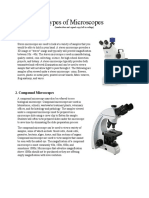 Types of Microscopes